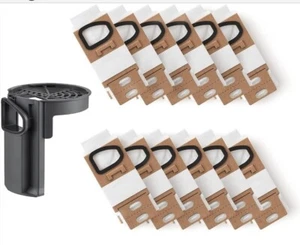 Roborock 12pk Dust Bag & Holder Set for H7 & H6 Cordless Stick Vacuum NIB - Picture 1 of 6