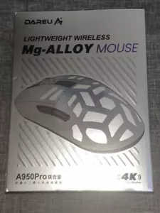 Dareu A950 Pro Magnesium - Black - Al-Mg Alloy - Lightweight Metal Gaming Mouse - Picture 1 of 20