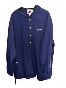 Vintage Nike SB GKG Herren Pullover Jacke 1/2 Kapuze Knopfdruck Swoosh Größe XL - Bild 1 von 3