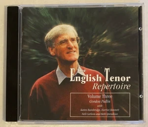 CD Gordon Pullin - The English Tenor Repertoire Volumen Tres - Imagen 1 de 4