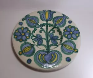 Antico Piatto Centrotavola THUN Keramik Bolzano Italia Tulipano Melograno cm 32 - Bild 1 von 18