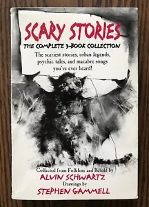 Sehr guter Zustand + OP! Scary Stories to Tell in the Dark Box Set Schwartz Gammell Harper Trophy - Bild 1 von 8