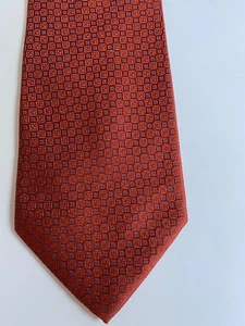 CAMPIA MODA Handmade 100% Silk Tie Mens  Red Blue Necktie 60” X4” - Picture 1 of 5