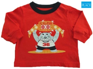 NWT THE CHILDREN'S PLACE Baby Boys Orange Long Sleeve Top(Size 6-9 Months) NEW - Picture 1 of 2