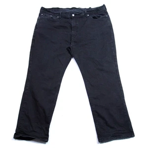 Levis 541 Jeans Herren 46x30 (42x27 aktuell) Athletic Taper Schwarz Denim Ägypten - Bild 1 von 13