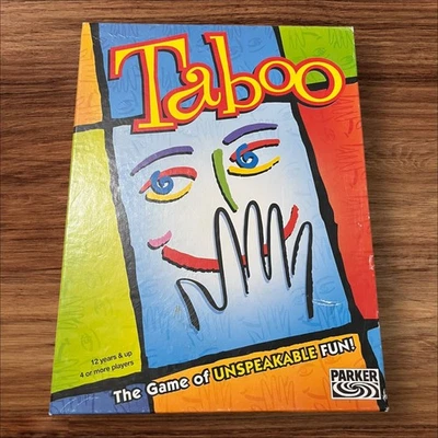 Taboo Game 'The Game of Unspeakable Fun' by Parker 2003 - (12+) ~ Complete - Image 1 of 4