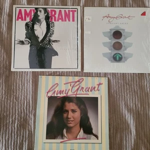 Amy Grant: 3 Lp Lot: Unguarded, My Father's Eyes and Straight Ahead; All EX/VG+ - Picture 1 of 7