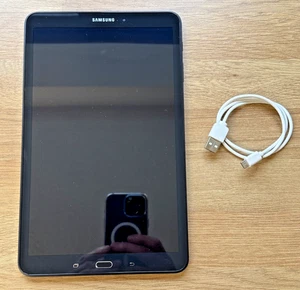 Samsung Galaxy Tab A 10.1" 2016 SM-T585 Black Unlocked 16GB Android Tablet - Picture 1 of 19