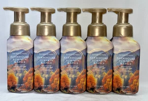5 Farmhouse Pumpkin & Spice Gentle Foaming Hand Soap Bath &Body Works 8.75 fl oz - Picture 1 of 1