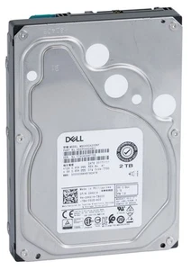 Disque dur 2 To Toshiba Dell SAS 12 Go 3,5 7,2K MG04SCA20ENY 0HHHX14 HHX14 - Photo 1/1
