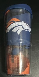 Denver Broncos 24 oz Tervis Tumbler With Navy Lid. - Picture 1 of 3