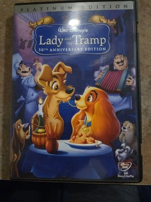 Lady and The Tramp 50th Year Anniversary Platinum Edition - Image 1 of 4