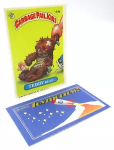 GARBAGE PAIL KIDS GPK - Teddy Bear - Series 4 164a Topps 1986 Sticker - Bild 1 von 1
