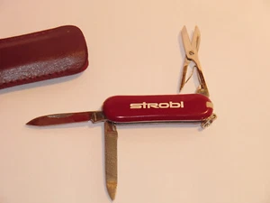 Bosch Strobel Darmstadt  Messer Griff  Besteck Essen Taschenmesser Klappmesser N - Bild 1 von 2