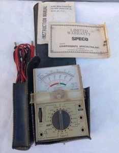 Speco Multimeter Tragetasche Vintage - Bild 1 von 4