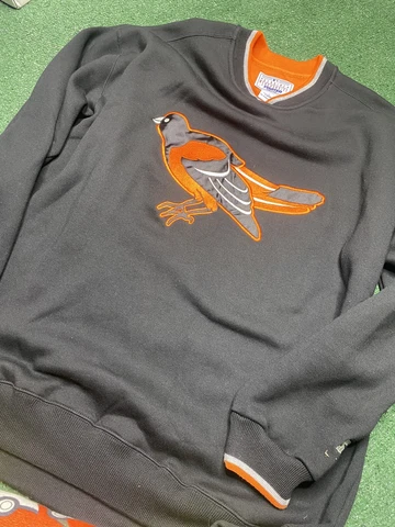 Baltimore Orioles Starter Crewneck Vintage Rare Size L Cover