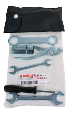 Genuine 1987-2006 Yamaha Banshee 350 YFz350 Factory Tool Tools Kit Wrench Pouch - Image 1 of 2