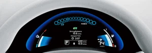 Nissan Leaf 2012-2017 (ZE0) Electric Instrument Cluster Speedometer 24810 4NR0A - Picture 1 of 7