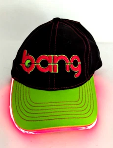 BANG Golf Cap Hat Green Black Snap Back Embroidered - Picture 1 of 10