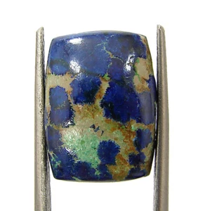 10.15 Ct Natural Blue Azurite Loose Gemstone Cabochon Wire Wrap Stone - 60307 - Picture 1 of 5