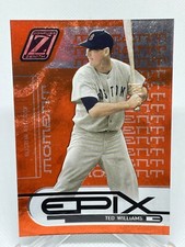 Ted Williams 2005 Donruss Zenith Epix Orange Moment #E-20 /250 XCJX