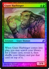 Giant Harbinger FOIL Lorwyn NM Red Uncommon MAGIC THE GATHERING CARD ABUGames