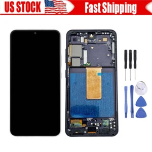 For Samsung Galaxy S23 SM-S911U LCD Display Touch Screen Digitizer with Frame US - Picture 1 of 9