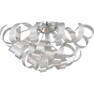 Quoizel Ribbons 5 Light 22" Wide Flush Mount Ceiling Fixture Model: RBN1622MN - Picture 1 of 1