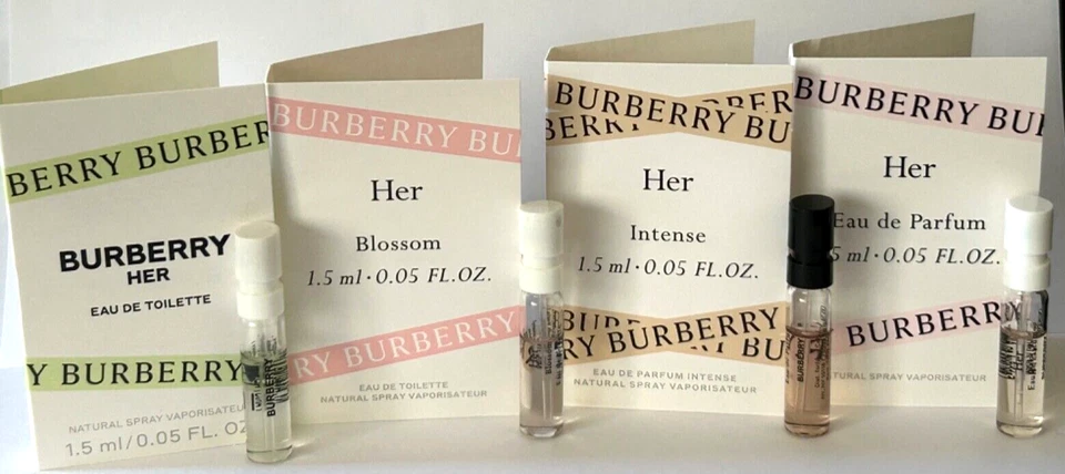 Sample Collection Set 4 pieces - Burberry Her (4 .5 ml)