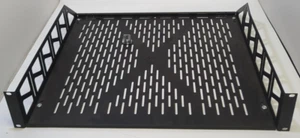 Middle Atlantic U2V U2, 2U Vented Steel Shelf Rack 15' For DVD or Blu-ray Unit - Picture 1 of 2