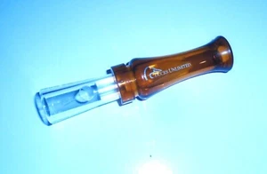 15% OFF SALLE Ducks Unlimited 4.5" Long Double Reed Mallard Duck Call Acrylic - Picture 1 of 2