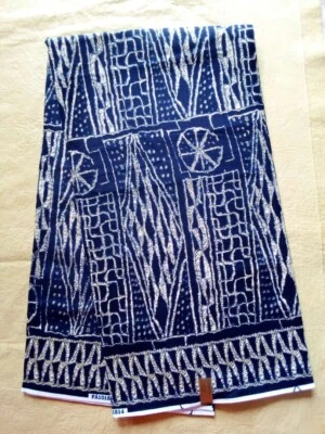 Bamileke African print/Authentic Ndop fabric/African print/Real wax/6 Yards - Image 1 of 4