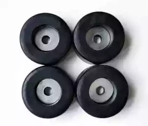 Air Compressor Rubber Feet Foot Mount Vibration Pads Set of 4 - Picture 1 of 12
