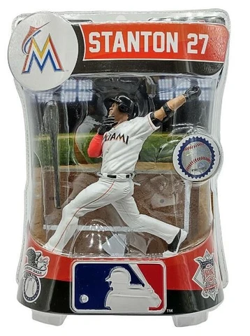 Giancarlo Stanton 27 Miami Marlins 2017 MLB 6 inch Figure Imports Dragon Cover