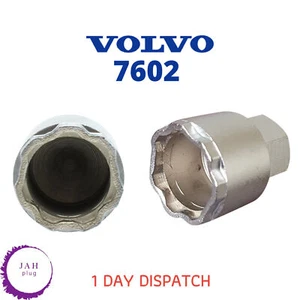 Für Volvo Sicherheit Master Verriegelung Radmutter Schlüssel Code 7602 Lwnk Bolt - Foto 1 di 5