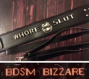 Bondage collar restraint lead fetishwear Bondage kit Sexy collar Harness ... - Picture 1 of 1