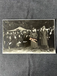REAL Photo Romania Kingdom King Carroll of Romania Queen Marie ,Bulgarian King - Picture 1 of 3