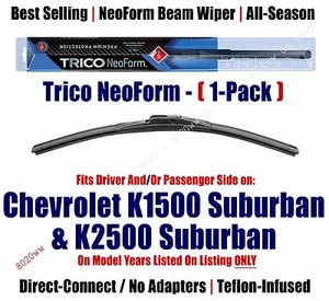 Premium NeoForm Wiper Qty 1 fits 1992-1999 Chevrolet K1500/K2500 Suburban 16180 - Picture 1 of 1