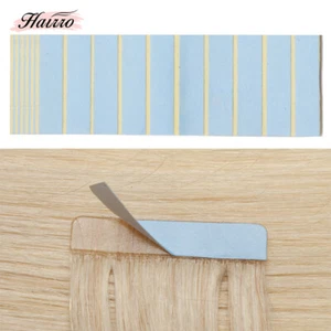 Replacement Tape Tabs Double Sided Adhesive Invisible No Residue for Extensions - Picture 1 of 18