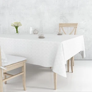 art dame tischdecke fleckenabweisend Jacquard Dame Damast einfarbig wasserdicht - Bild 1 von 72