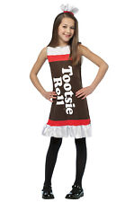 Rasta Imposta Tootsie Roll Ruffle Dress Child Costume
