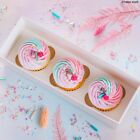 Holds 3 - Cupcake Box With Full Clear Lid