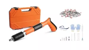 Pistola Sparachiodi Manuale Chiodatrice d'aria per Unghie Sparachiodi 100 Chiodi - Foto 1 di 3
