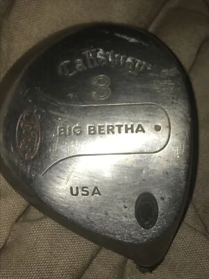 Callaway - Big Bertha - 3 - Fairway - RH - Club Head Only - Golf - S2H2 - Image 1 of 4