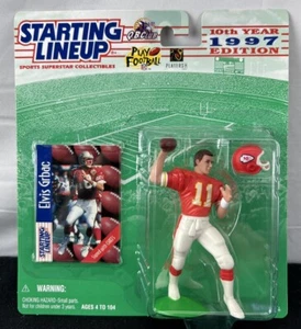 1997 Starting Lineup! NFL KC Chiefs Elvis Grbac Figure! (A) - Picture 1 of 4