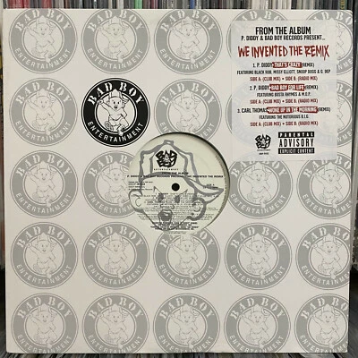 P. DIDDY + BUSTA RHYMES + NOTORIOUS B.I.G. - WE INVENTED THE REMIX (12")  2002!! - Image 1 of 2