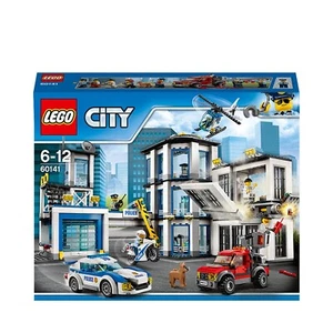 Lego City 60141 Police station 99% Complete Missing 5 Pieces - Picture 1 of 7