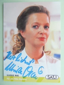 -aa- Ulrike Mai - Sat.1 Autogrammkarte "Für alle Fälle Stefanie" - Bild 1 von 1