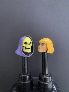 Motu Masterverse & Origins Filmation Combo He-Man & Skeletor Heads - Picture 1 of 4