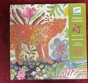 Djeco Tableaux A Pailleter Glitzerbretter Tropico NEU FABRIKVERSIEGELT - Bild 1 von 2